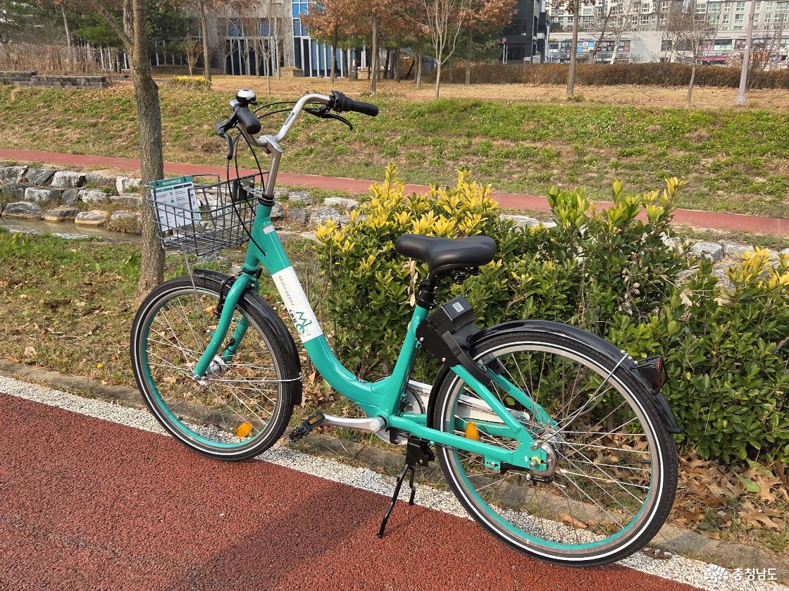 초록색 삼천리 자전거