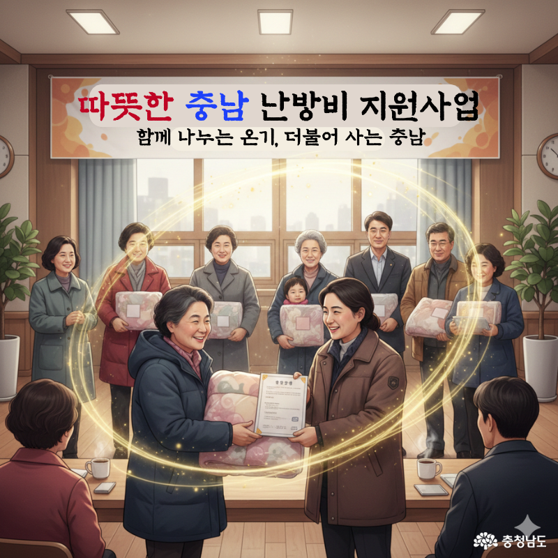 지역의 따스한 온기가 널리 널리 퍼지는 진짜 &lsquo;함께 사는 충남&rsquo;의 모습