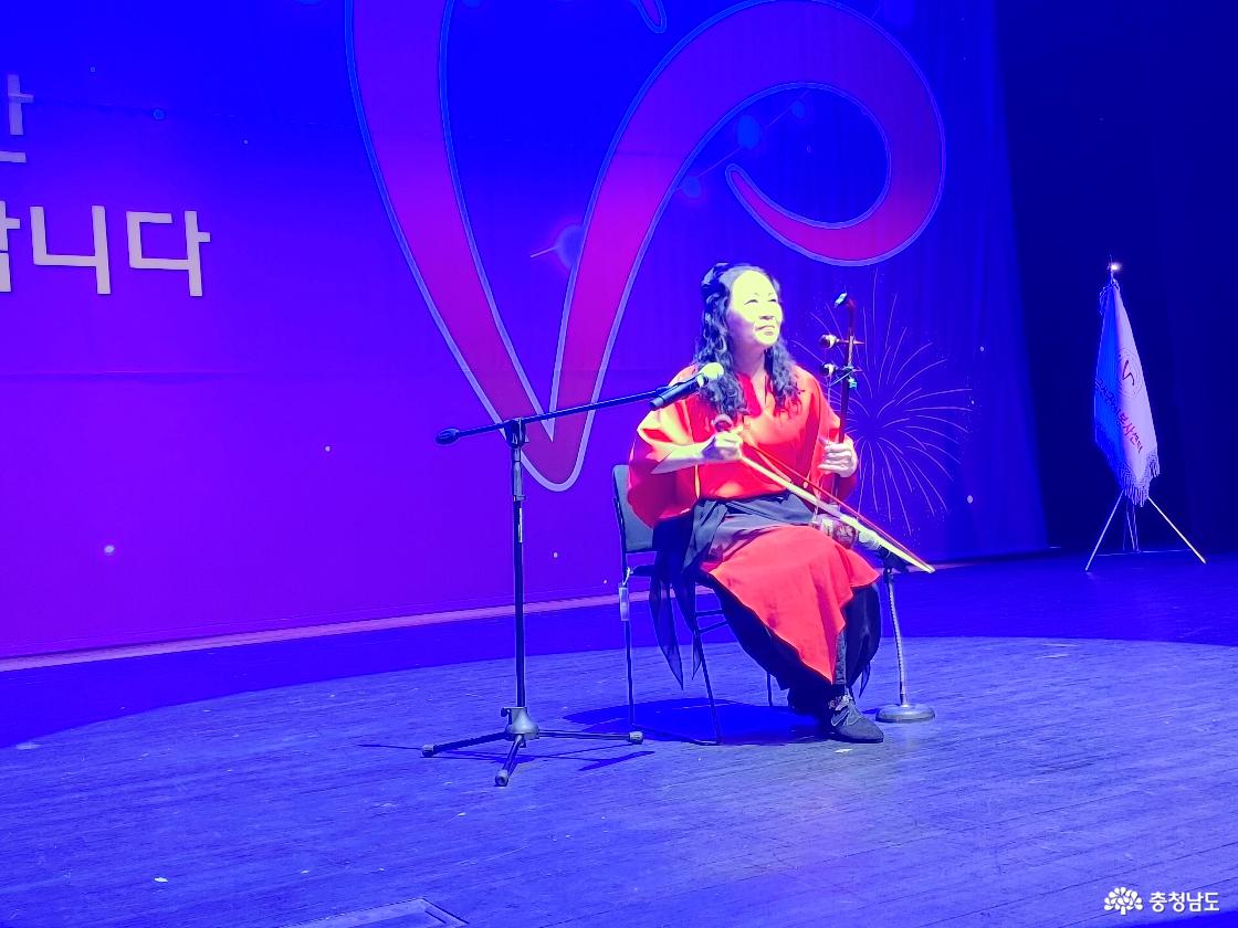 해금솔리스트 김미숙 공연모습