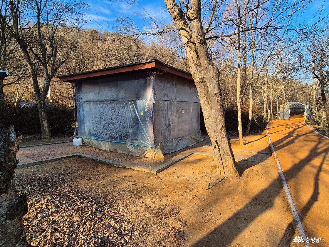 발을 씻을수 있는 곳입니다