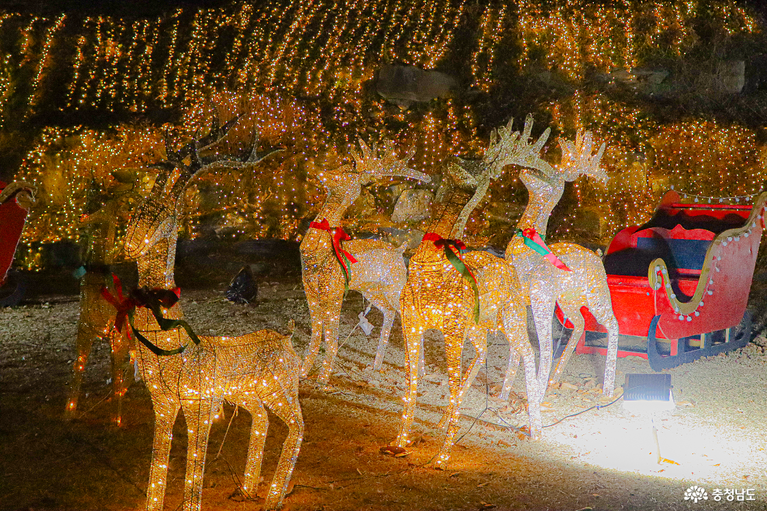 반짝반짝 빛나는 크리스마스 포토존1