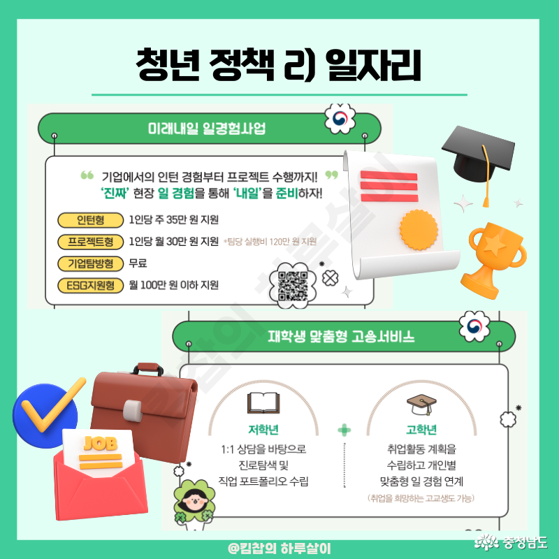 미래내일 일경험사업, 재학생 맞춤형 고용서비스 