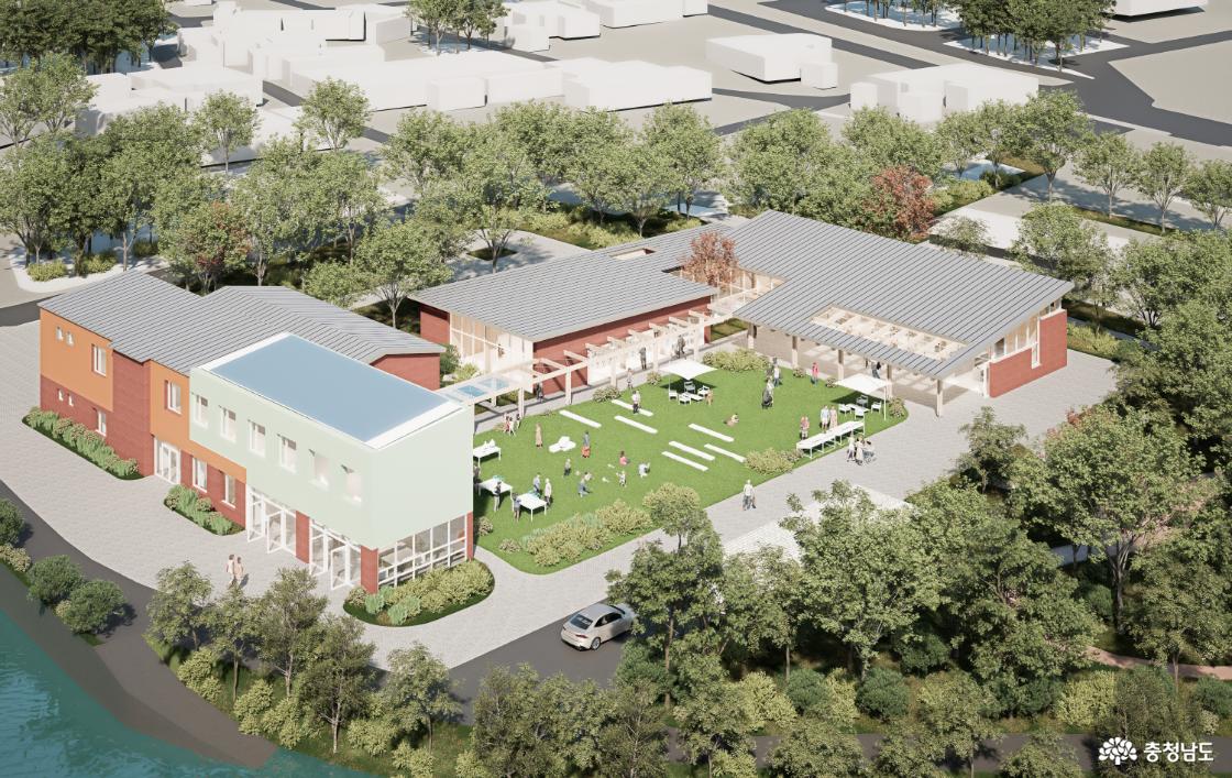 의좋은문화뜨락 조감도(예산군 대흥면)