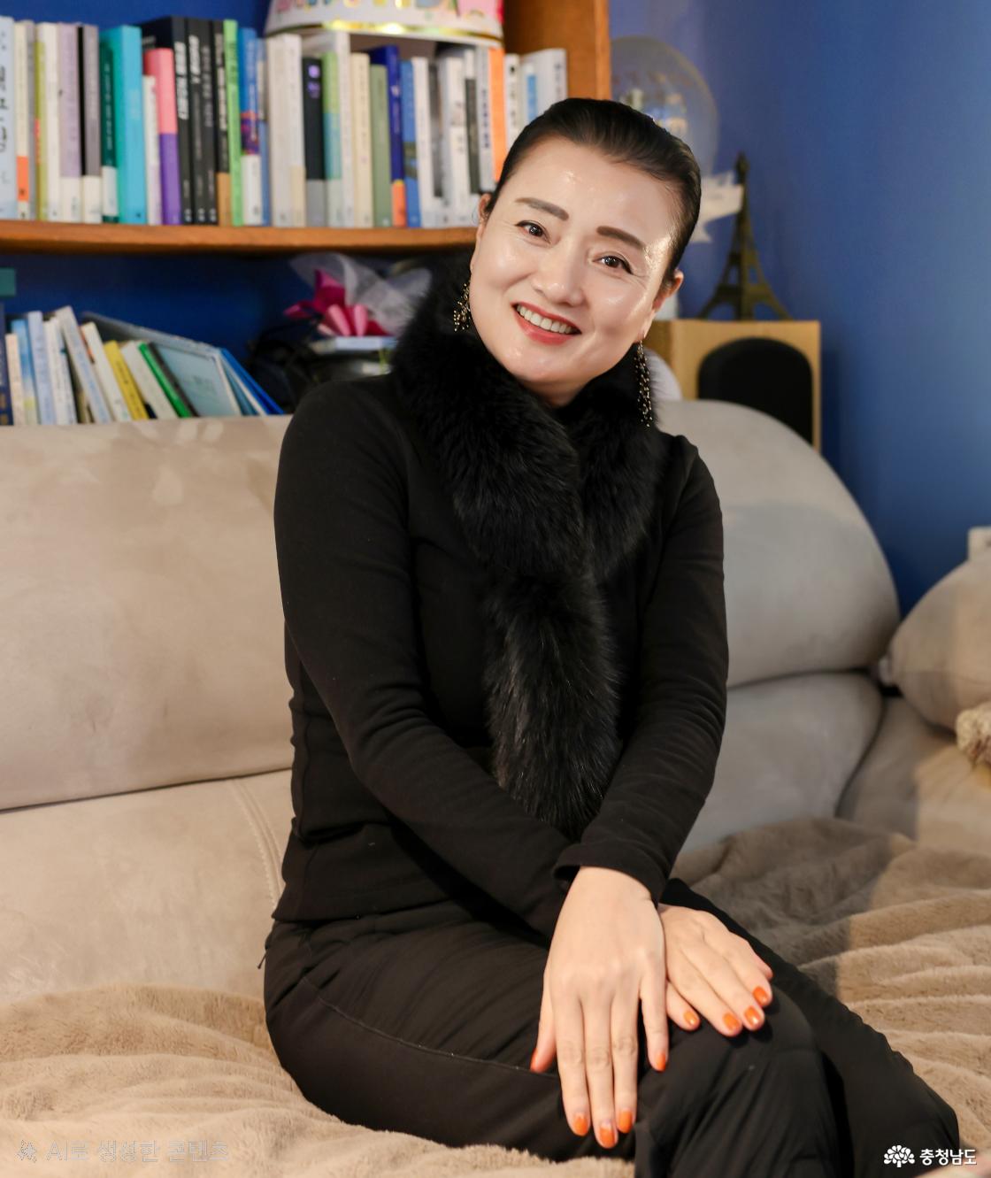 충남무형유산 내포제시조 이수자 안종미