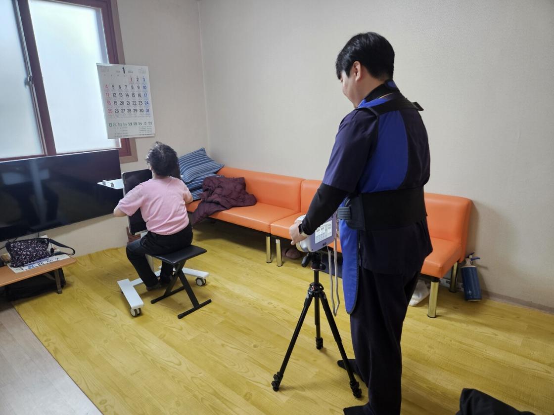 결핵 없는 세상으로! 서산시, 찾아가는 노인결핵검진 실시