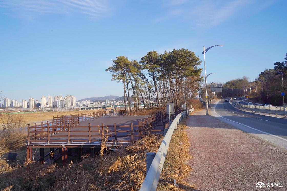 백제이음길 마지막 지점