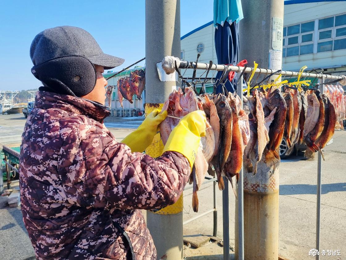 서천 홍원항, 겨울 풍경