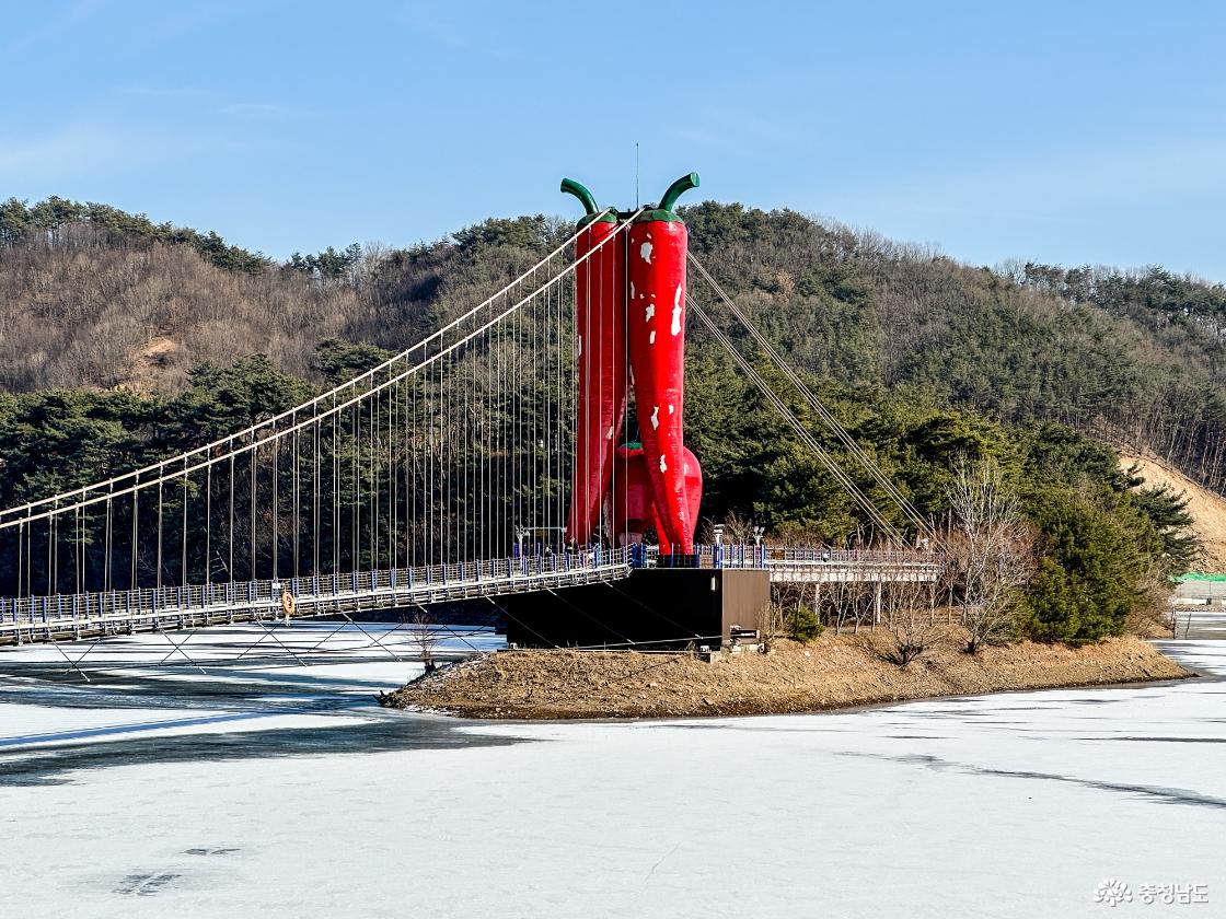 청양 천장호출렁다리