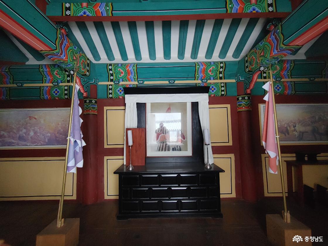 충장사 안 권율장군의 영정