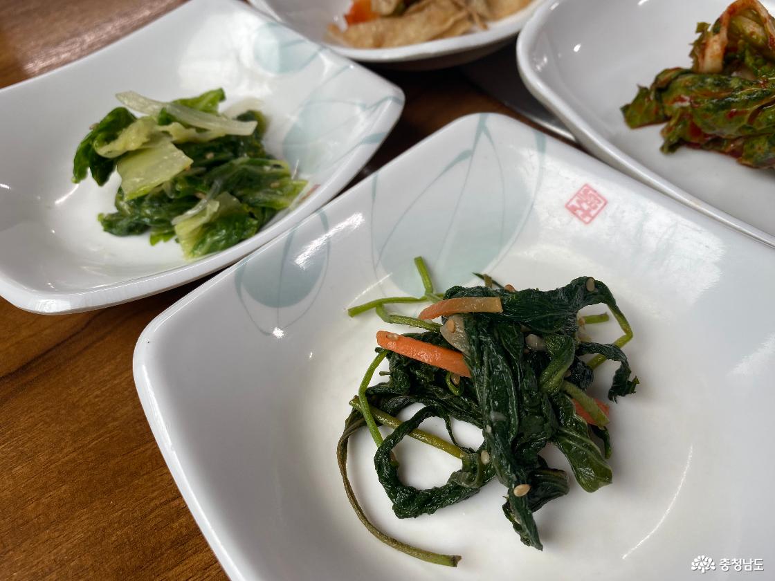 복수 할매한우 나물