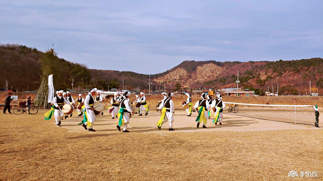 연산면 백중놀이전수단 공연