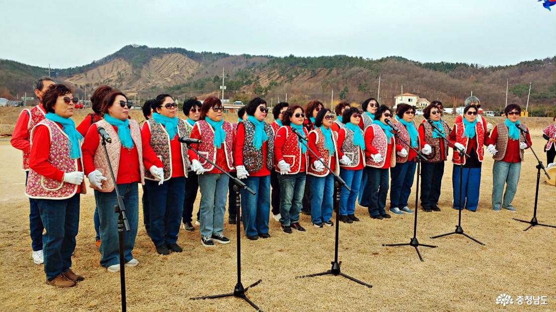 연산면민 장기자랑 노래교실 공연