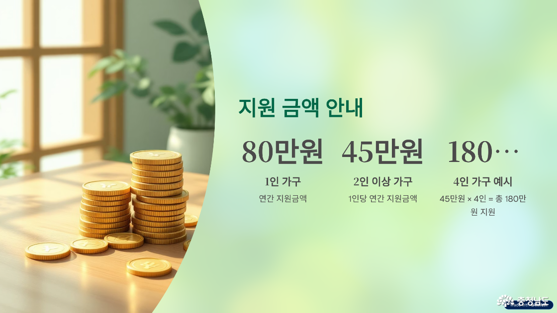 ▲ 충남 농어민 수당 지원사업