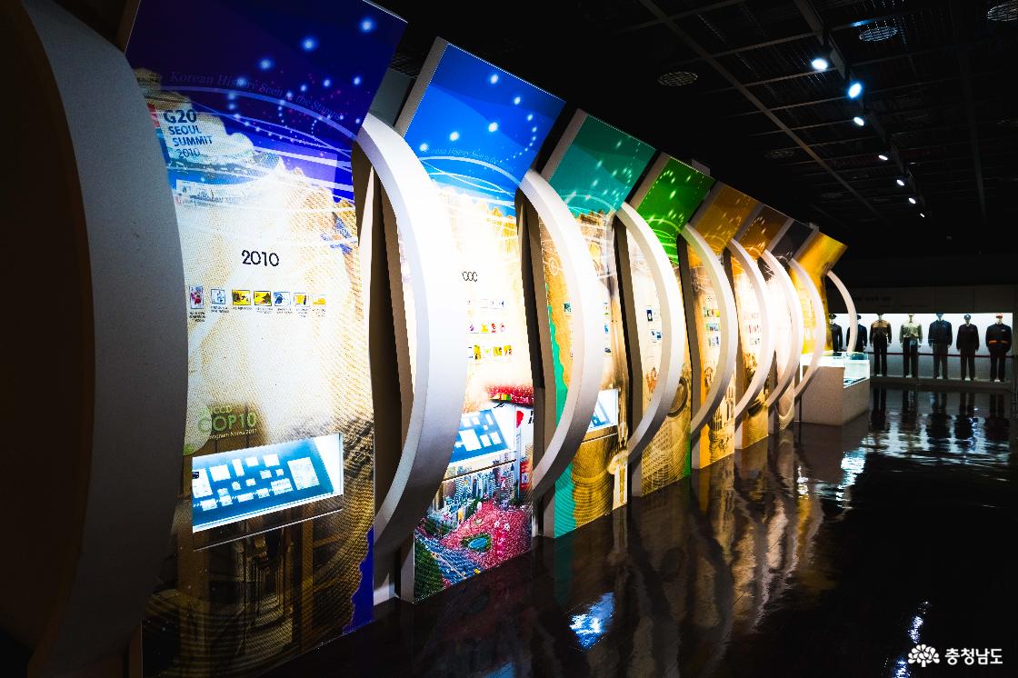 우정박물관 내부