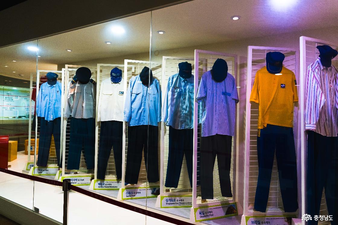 우정박물관 내부