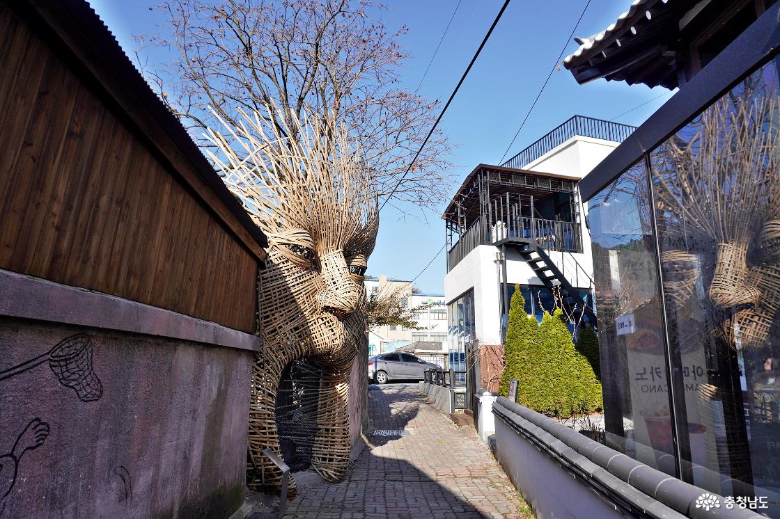 골목길의 자연미술관 ok