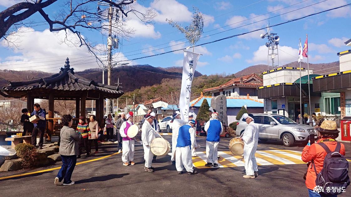 도곡리 마을 풍년 기원 정월대보름 전통놀이 마당
