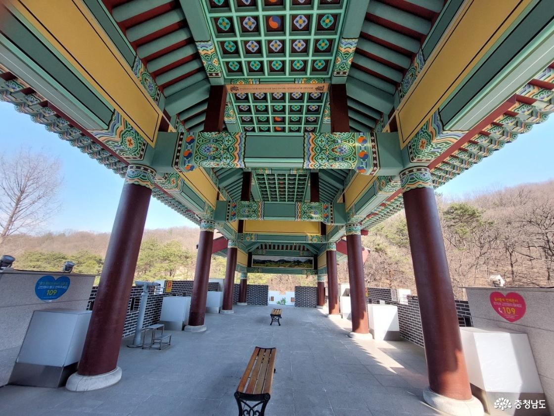 계룡문 내부 모습