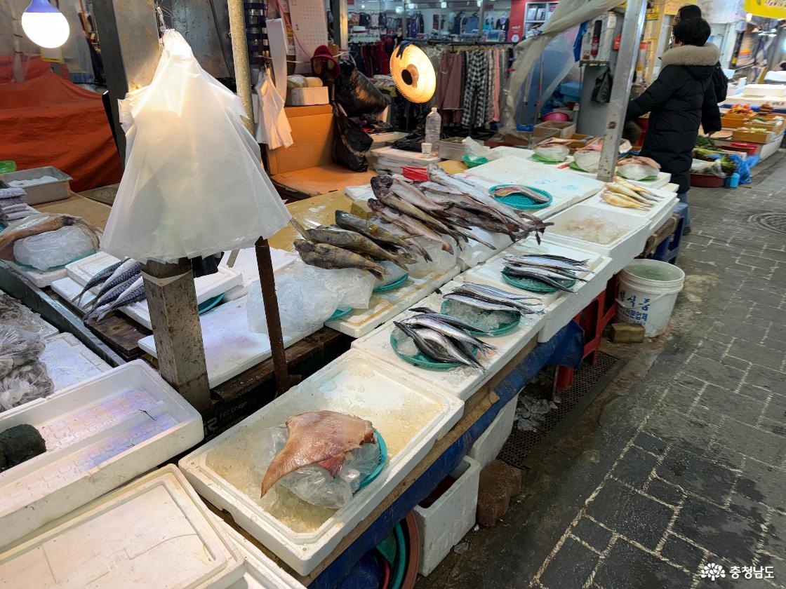 충남중앙시장 수산물