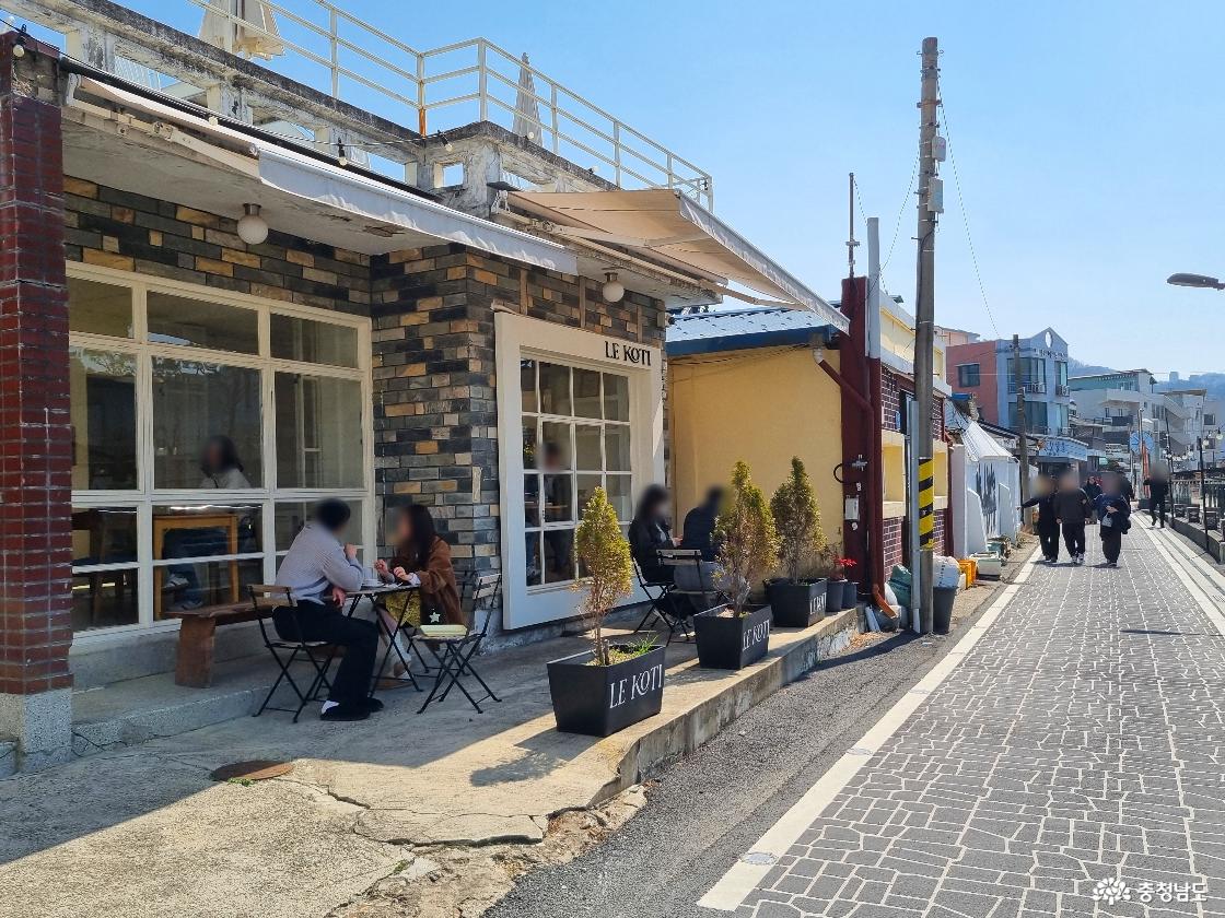 공주 원도심 제민천 산책로