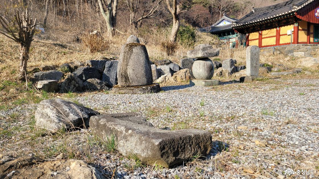 전통사찰 청양 정혜사 부도.