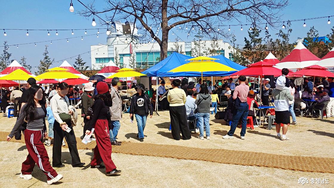논산딸기축제장 먹거리 공간- 새마을 식당