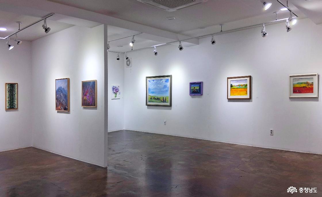 《월전》 전시 풍경