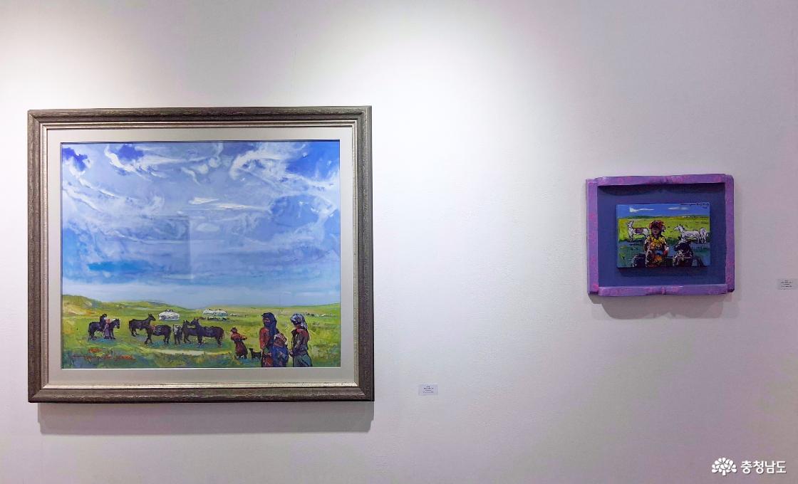 정영진 作, 「초원과 바람의 노래」 (2026년)