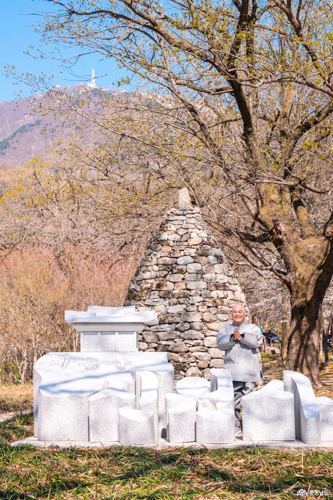 공주 숨은 벚꽃 명소 계룡산 신원사를 소개합니다.