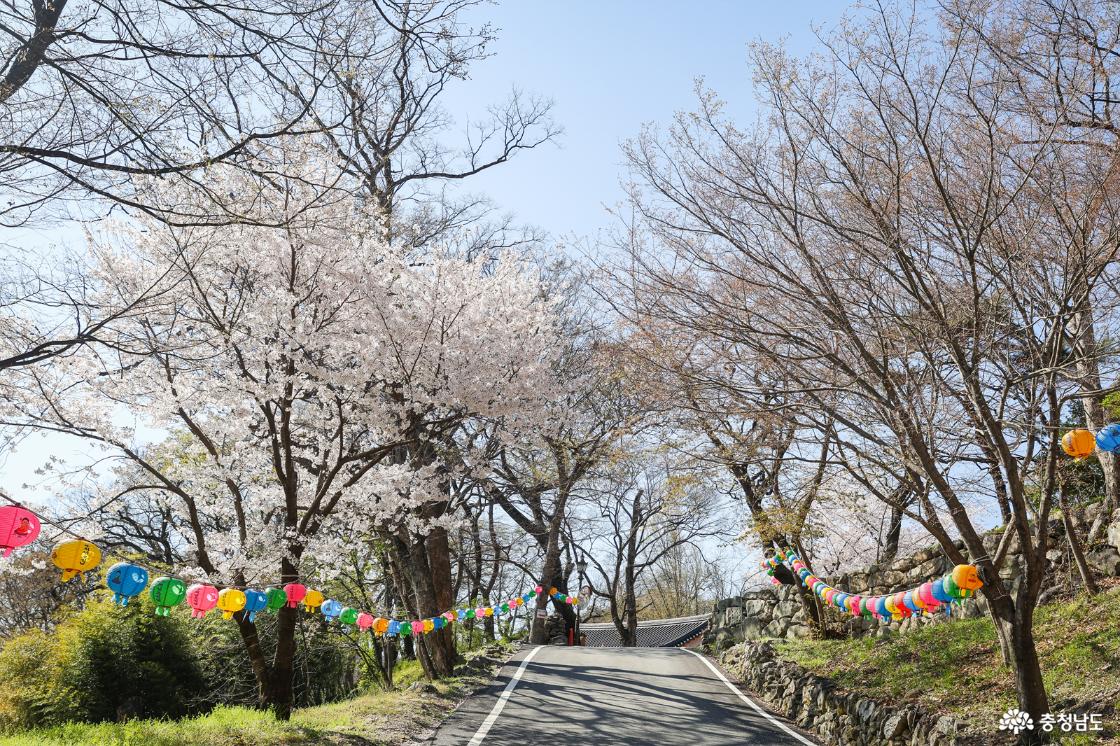 신원사 입구