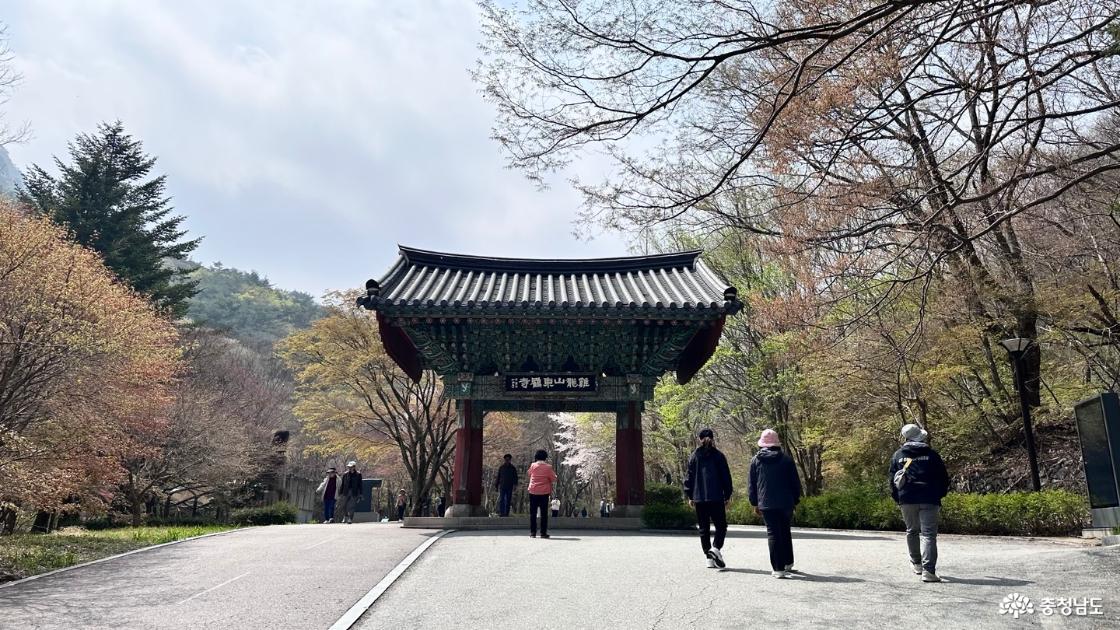 동학사 일주문