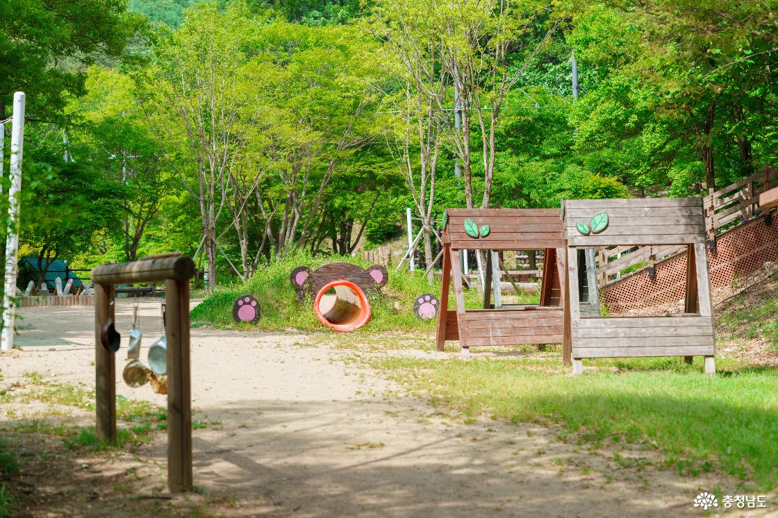 태조산산림레포츠단지 전경