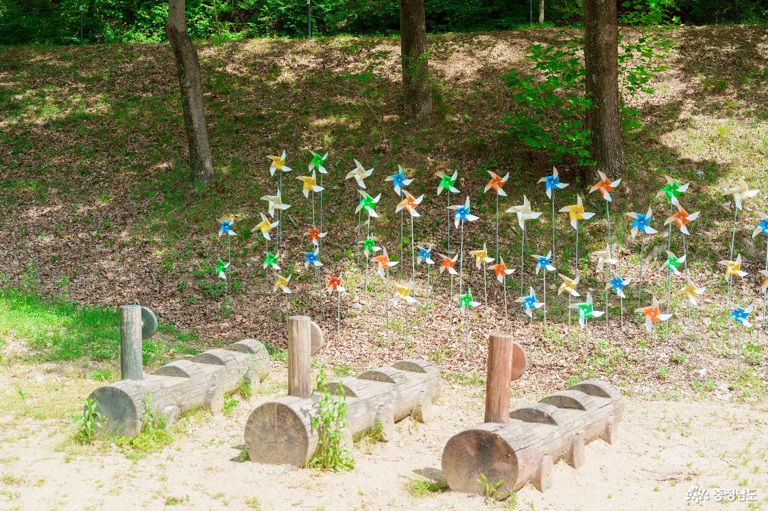 태조산산림레포츠단지 전경
