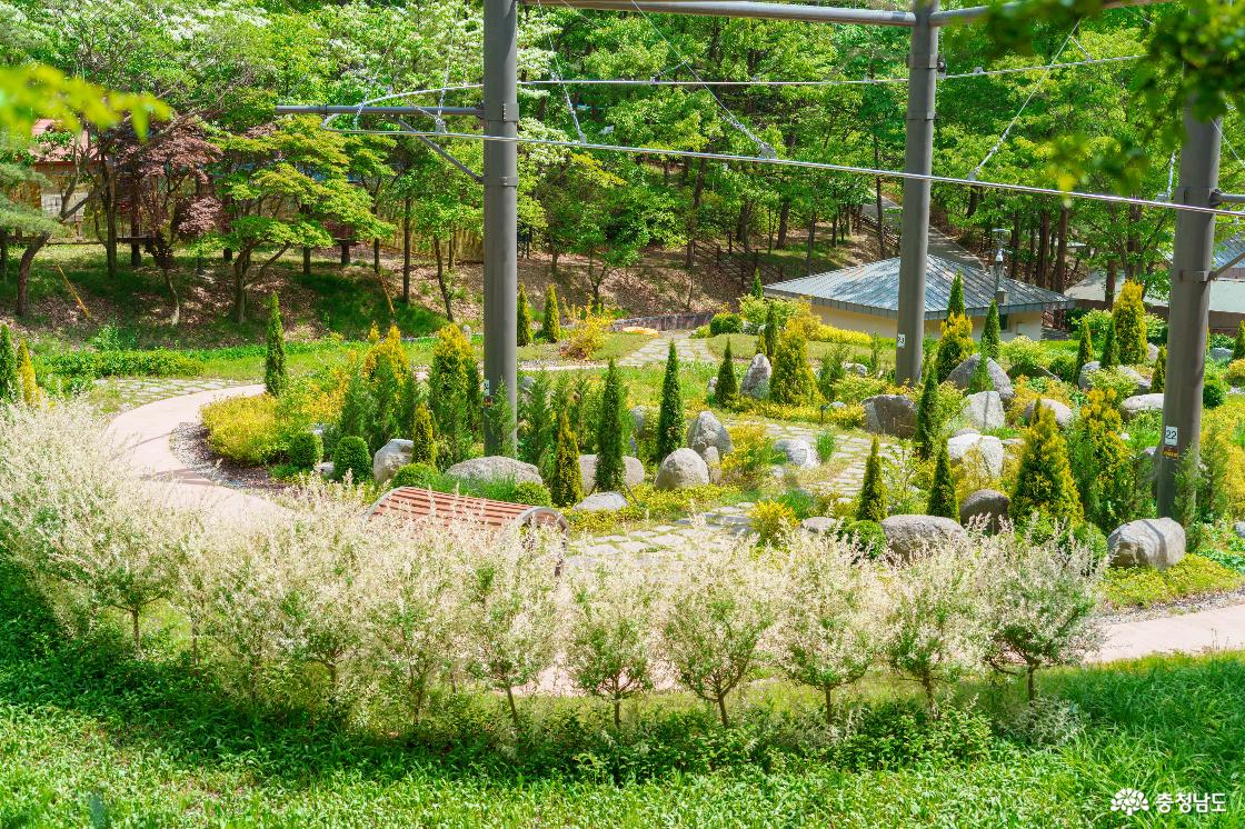 태조산산림레포츠단지 전경