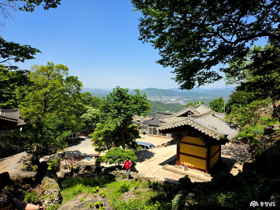 오서산 정암사 부근