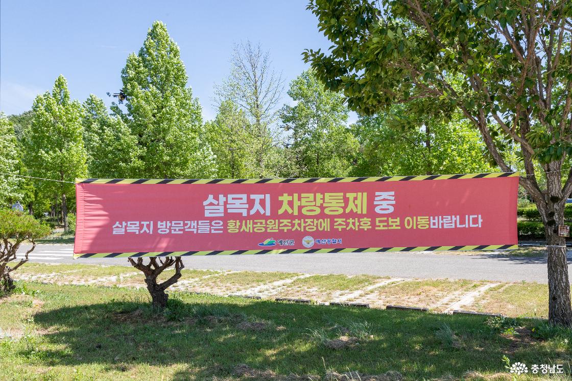 20 살목지 차량통제 안내
