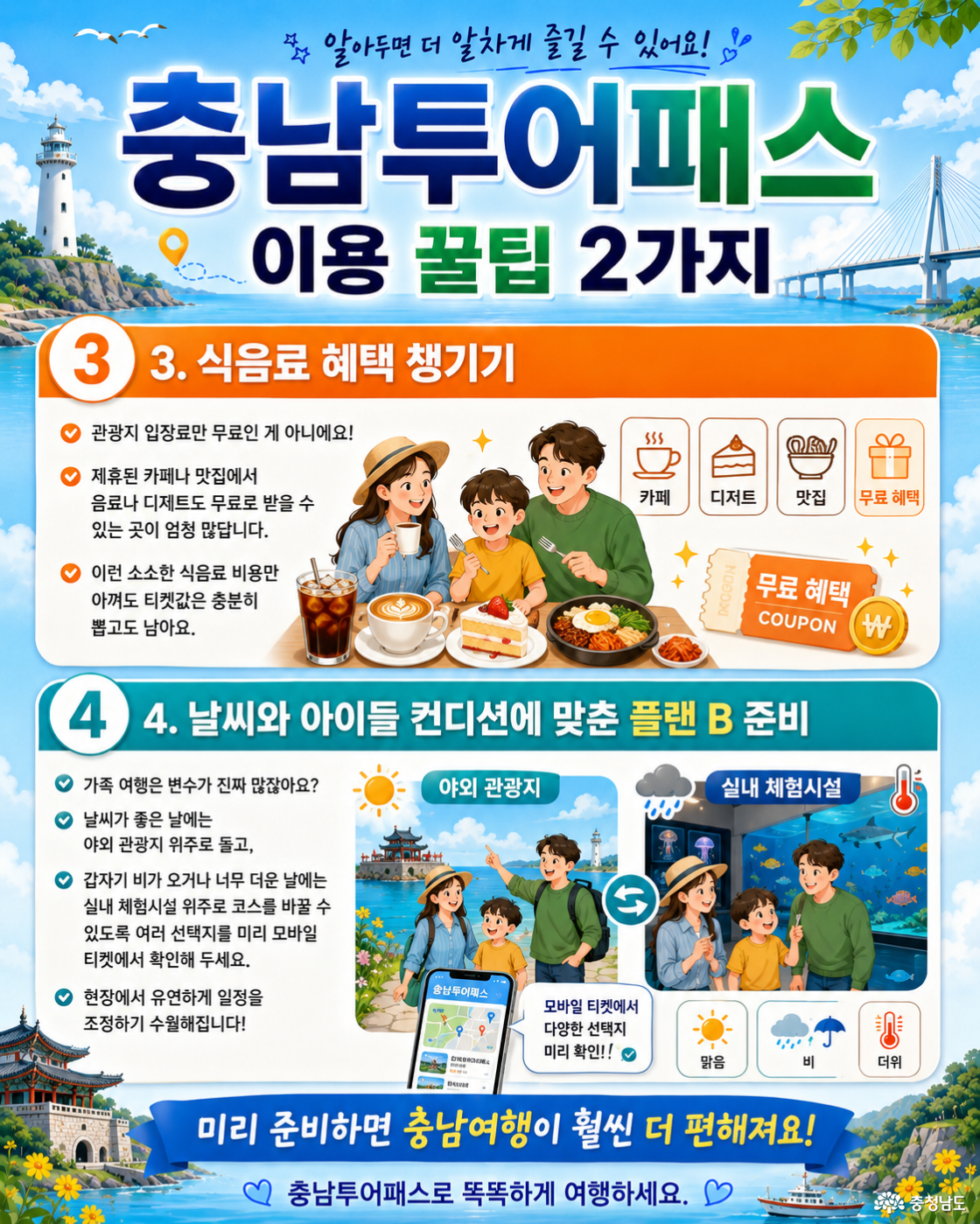 식음료 챙기기 / 플랜 b 계획하기