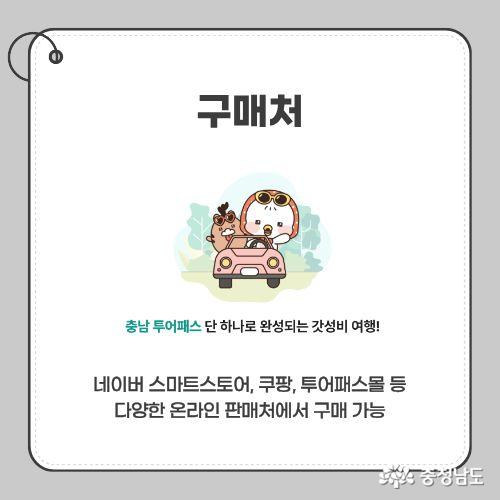 네이버 스마트스토어, 쿠팡, 투어패스몰 등 다양한 온라인 판매처에서 구매 가능