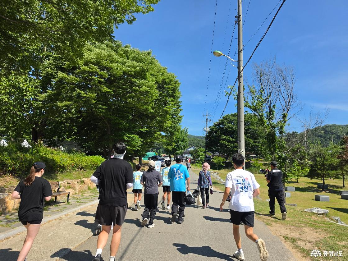또봄면천 축제 달려봄 현장
