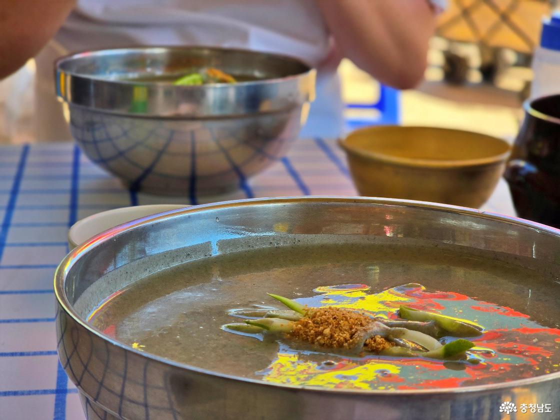 면천또봄 축제장 내 식당 콩국수