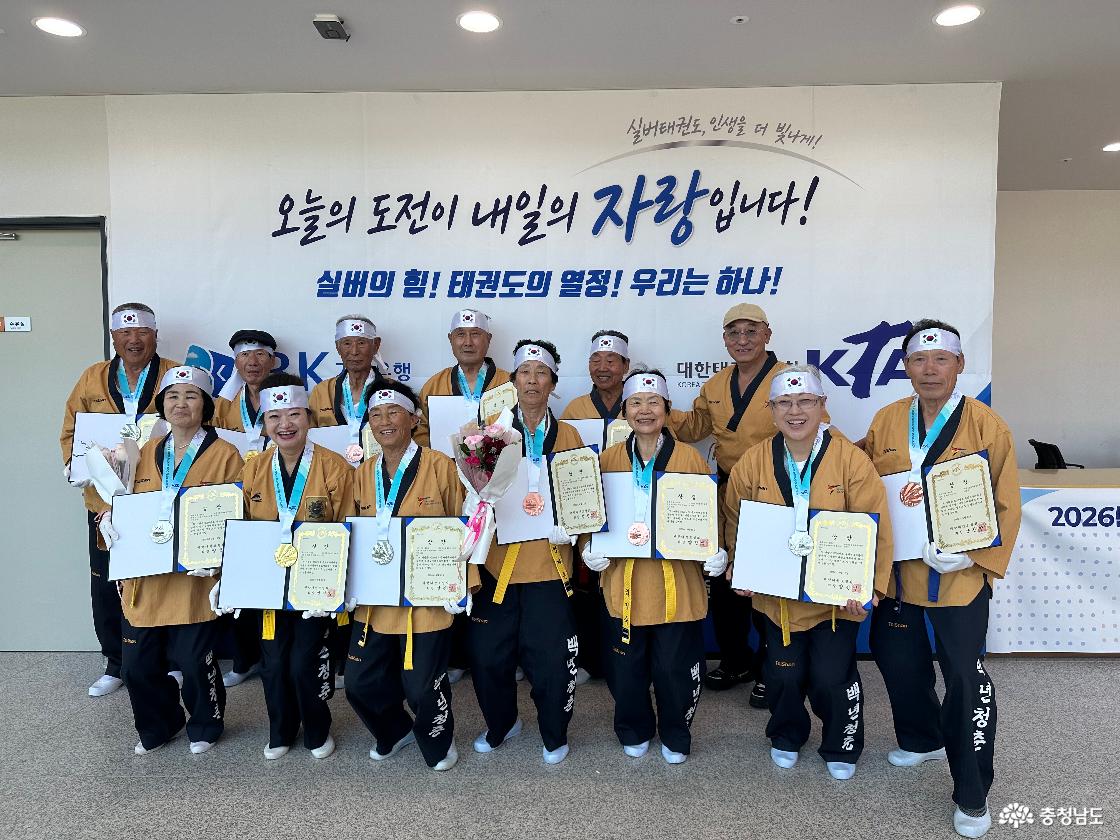 서산 청춘도복단 모습