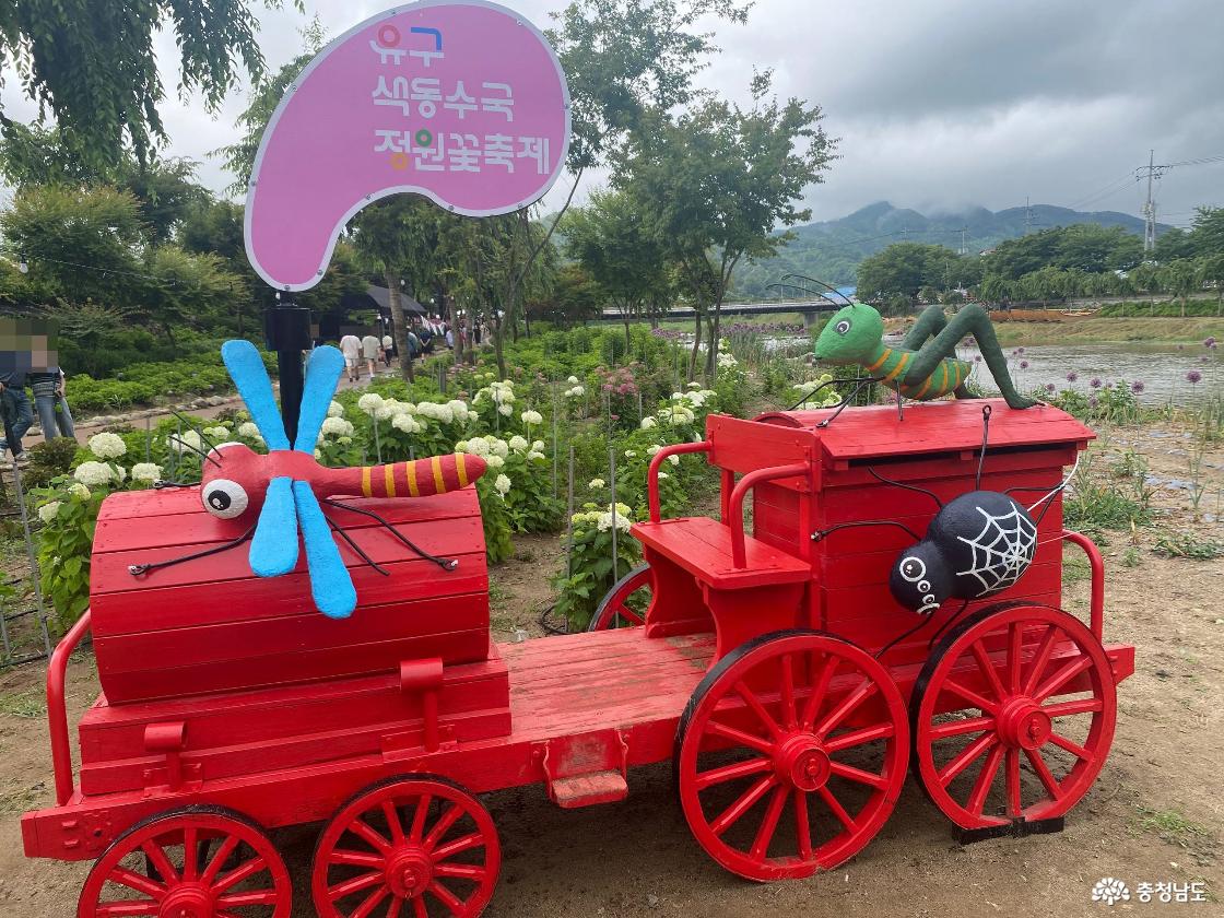 공주 유구수국정원 꽃축제5