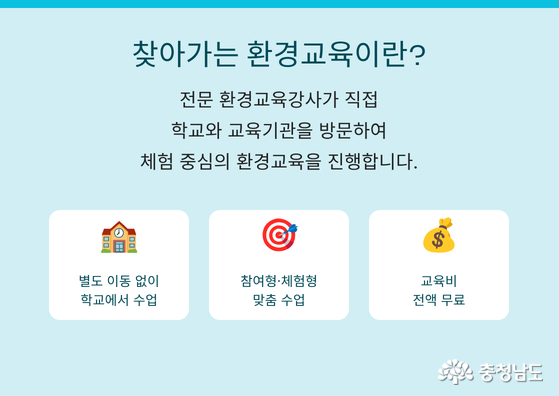 2026 충남 찾아가는 환경교육 프로그램 참여기관 모집