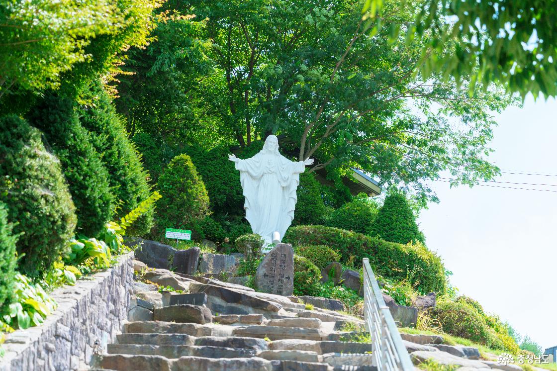 천주교황새바위순교성지 전경