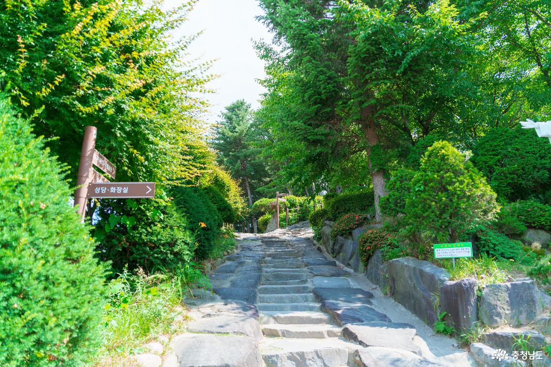 천주교황새바위순교성지 전경