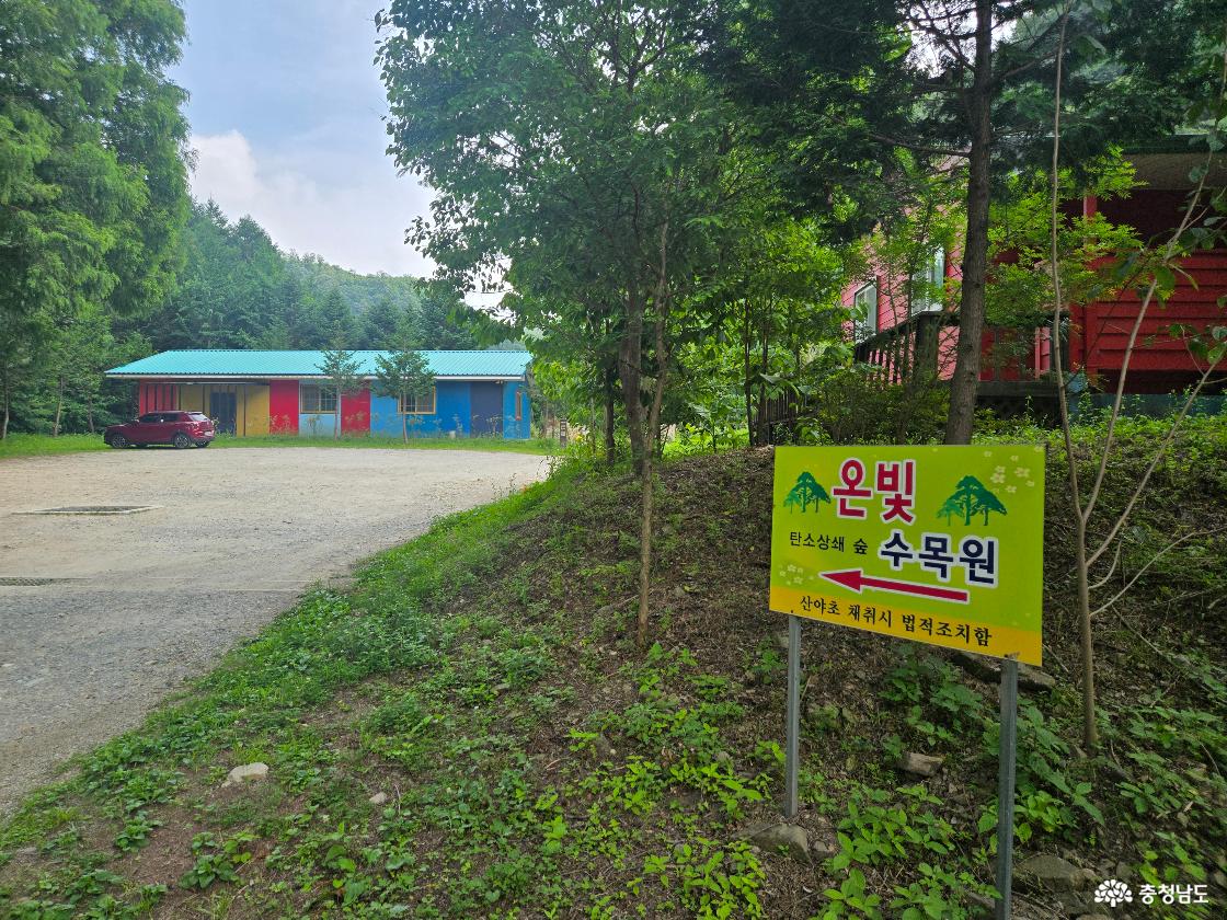 온빛자연휴양림 수목원