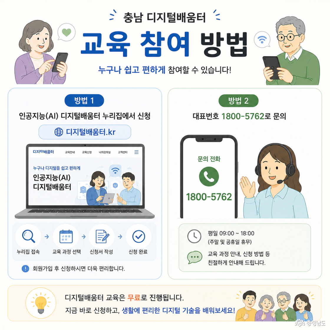 교육 참여 방법