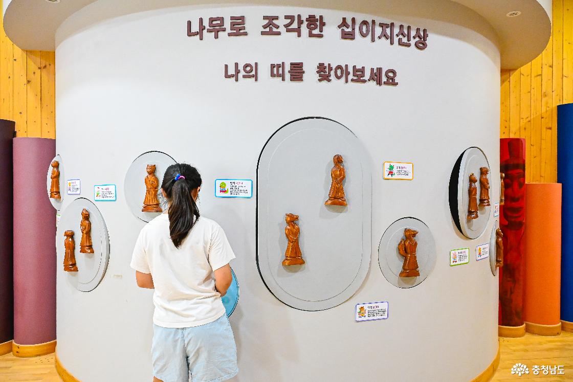 십이지신상에서 띠를 찾아보기