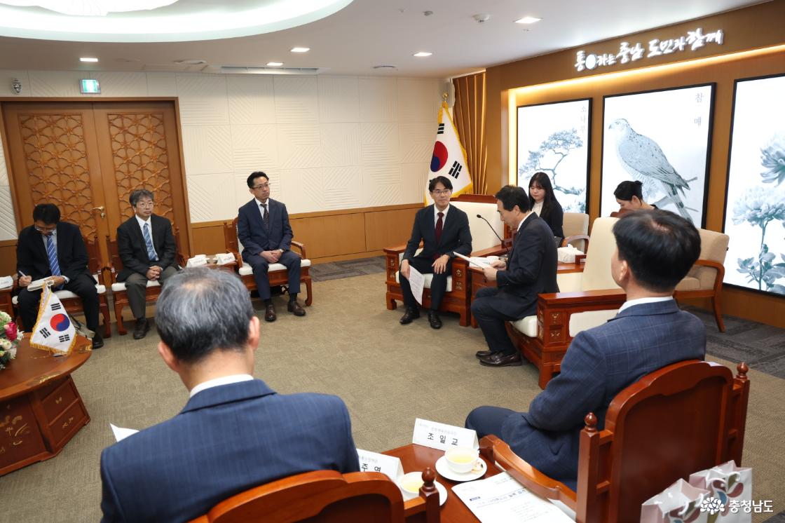야마시타 마코토 일본 나라현지사 접견