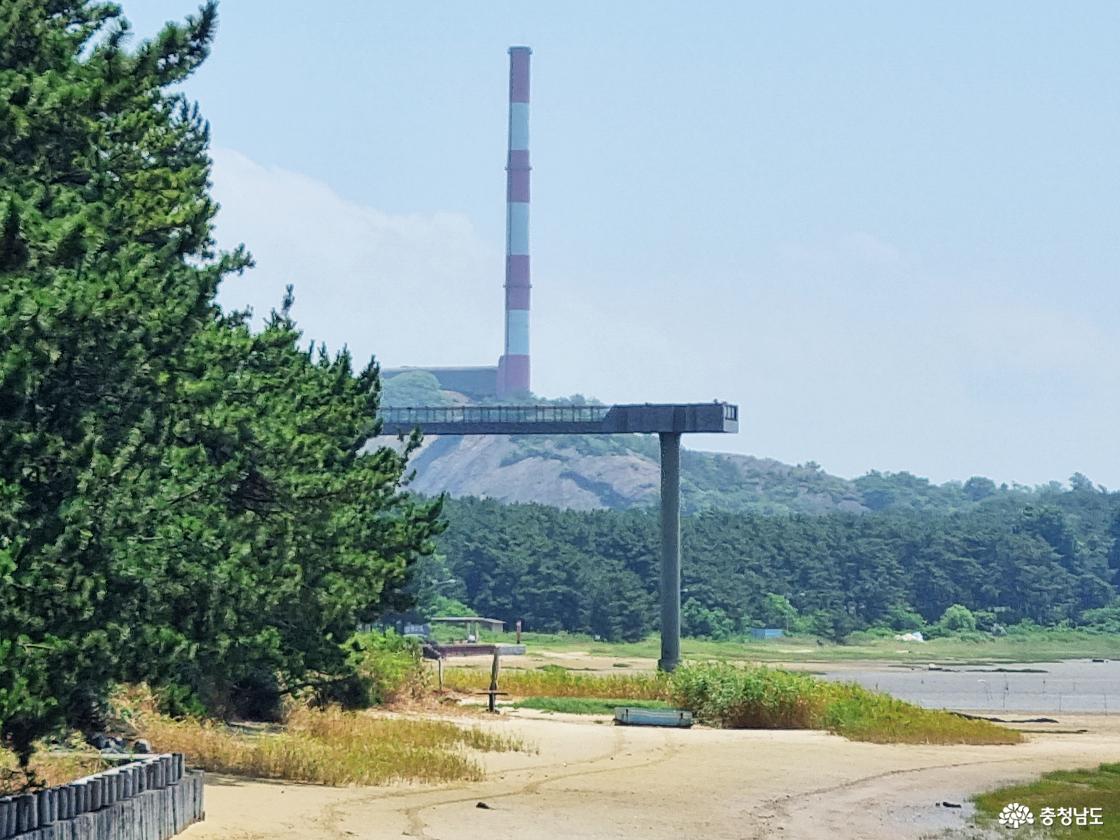장항 송림자연휴양림 스카이워크와 신서천화력발전소
